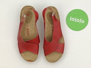 czerwone sandaly ccc: Sandały damskie, rozmiar 38 — 2