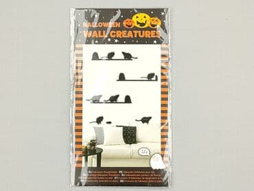 Inny wystrój domu: Zestaw dekoracji ściennych Halloween Wall Creatures. Zawiera czarne — 2