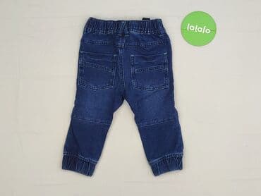 джинсова куртка: Denim pants, Ergee, 9-12 months, condition - Very good — 3