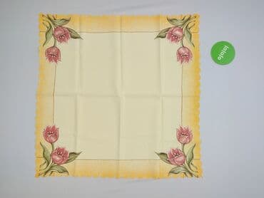 narzuta na łóżko: Obrus 68 x 68, kolor - Beżowy, stan - Idealny — 2