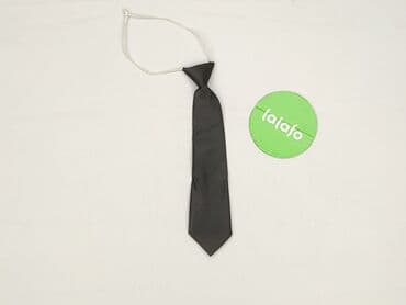 dodatki do zielonej sukienki: Tie, color - Black, condition - Very good — 2