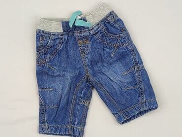 Jeansy: Spodnie jeansowe, Next, 1-3 m, stan - Idealny