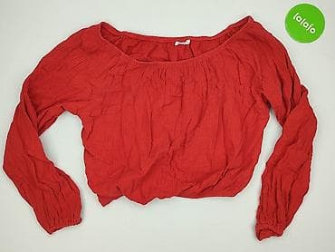 czerwona bluza: Sinsay, Bluzka damska, rozmiar XL — 2