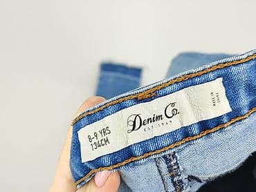 tchibo bluza: Spodnie jeansowe, DenimCo, 9 lat, 128/134, stan - Bardzo dobry — 4