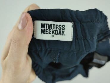 szerokie spodnie pepco: Spodnie materiałowe damskie, rozmiar S — 4