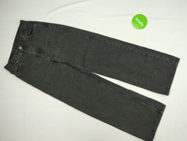 dżinsy z wysokim stanem czarne: Jeansy damskie, XS — 2