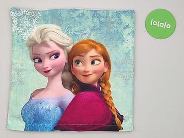 meble: Poszewka na poduszkę z motywem Krainy Lodu – dwustronna - Wzór: Anna — 3