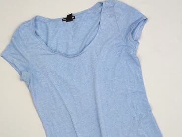 oversized t shirty basic: H&M, Women`s T-shirt, size S (EU 36) — 1