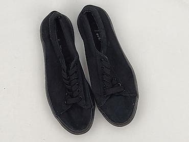 czarne converse na platformie: New Look, Trampki damskie, rozmiar 37 — 1