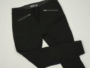 krótkie spodenki do grubych rajstop: Amisu, Material trousers for women, size L (EU 40) — 1