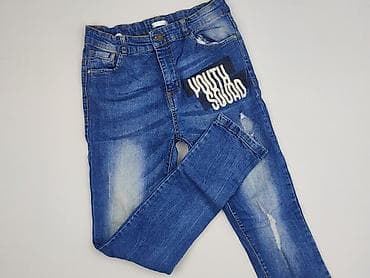koszulka bayern monachium: Spodnie jeansowe, Boys, 13 lat, 158, stan - Bardzo dobry — 1