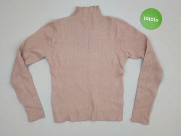 sweter kopertowy dekolt: Golf damski, rozmiar S — 2
