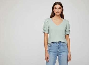 sandalki czarne ccc: C&A, Bluzka damska, rozmiar M — 6