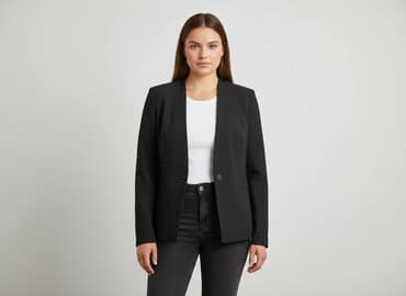 kurtka puchowa damska z kapturem reserved: Marynarka damska, rozmiar XL — 1