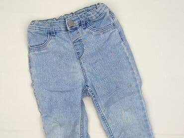 sukienka boho dla niemowlaka: Spodnie jeansowe, H&M, 1.5-2 lat, 92, stan - Bardzo dobry — 1