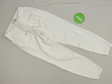 spodnie jogger damskie z łańcuszkiem: Amisu, Spodnie materiałowe damskie, XS — 2