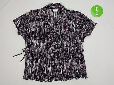 fuksja: Petite, Bluzka damska, rozmiar 4XL — 2