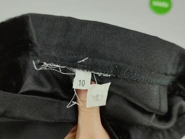 zara woskowane spodnie: Material trousers for women, size M (EU 38) — 4