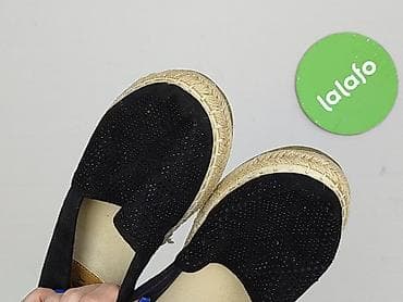 kapcie cc: Jenny Fairy – damskie espadryle - Rozmiar: 38 - Kolor: czarny - — 7