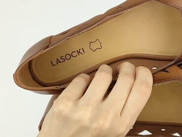 rajstopy do butow z odkrytymi palcami: Balerinki damskie, rozmiar 38 — 5