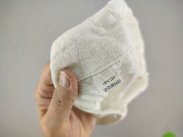 białe lniane spodnie zara: Spodnie materiałowe damskie, rozmiar M — 4