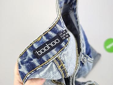 botki 41: Boohoo, Jeansy damskie, rozmiar L — 4