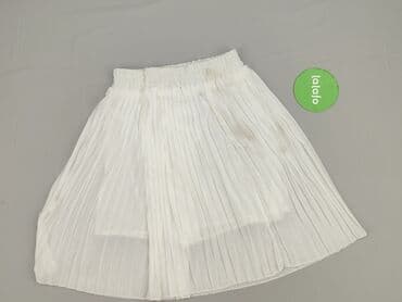 biała spódnice plisowane midi: Women`s skirt, size S — 4