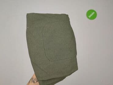 woskowane legginsy z wysokim stanem zara: Esmara, Spodnie materiałowe damskie, rozmiar L — 6