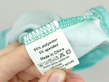 bluzki z krótkim rękawem plus size: T-shirt damski, rozmiar M — 6