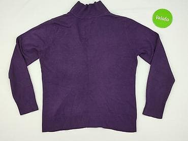 szafirowy sweter: Kardigan damski, rozmiar L — 3