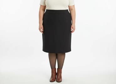 spódnice midi plisowane czarne: Spódnica damska, rozmiar 9XL — 5