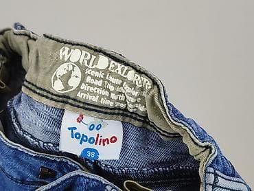 lindex bluza: Spodnie jeansowe, Topolino, 2-3 lat, 92/98, stan - Bardzo dobry — 4