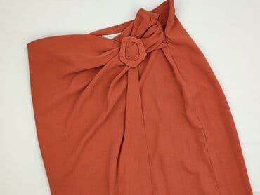 czarne spodnie z wysokim stanem reserved: Spódnica damska, L — 1