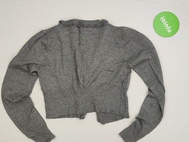 sweter z krótkim rękawem męski: Kardigan damski, rozmiar M — 3