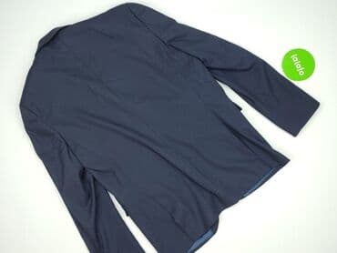 marynarka i koszula: Marynarka męska RILEY (EST. 1992) - Kolor: granatowy - Krój — 3