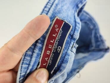 spódnice jeansowe z rozporkiem: Spódnica damska, rozmiar L — 5