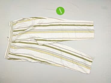 basic t shirty oversized: Material trousers for women, size 3XL (EU 46) — 3