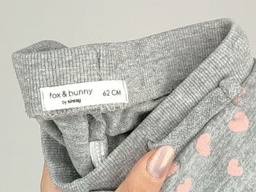 piżama pajacyk 128: Sweatpants, Fox&Bunny, 1-3 months, condition - Perfect — 4