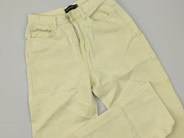 jeansy plus size wysoki stan: PrettyLittleThing, Jeansy damskie, rozmiar M — 1