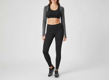 tanie legginsy do ćwiczeń: Legginsy Sportowe damskie, rozmiar S — 6