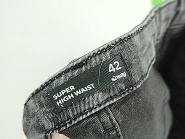 czerwone dżinsy: Sinsay, Jeansy damskie, rozmiar XL — 4