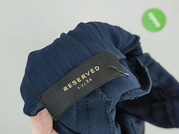 Women: Reserved, Material trousers for women, size S — 4