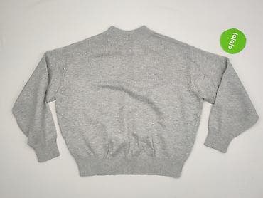 sweter szary: H&M Basic, Sweter damski, rozmiar S — 3
