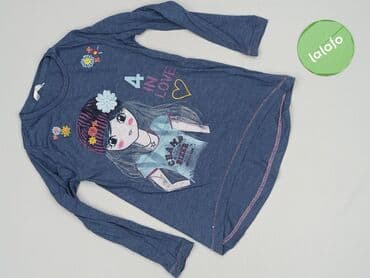 sukienka z bufiastymi rękawami h: Blouse, 3-4 years, 98-104 cm, condition - Very good — 2