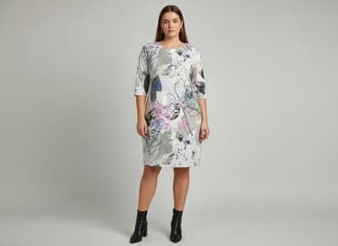 sukienka z piórami vinted: Vanilia, Sukienka damska, rozmiar XL — 7