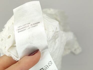 haft angielski bluzka: Peacocks, Bluzka damska, rozmiar L — 4