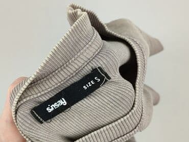 bluza z czerwonym napisem: Sinsay, Bluzka damska, S — 4