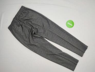 spodnie dresowe z napisami: Spodnie materiałowe damskie, S — 3