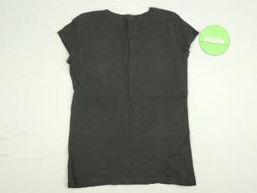 czarne t shirty basic: Sinsay, T-shirt damski, rozmiar XS — 3