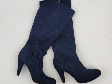 kozaki na koturnie lasocki: Kozaki damskie, 41 — 1